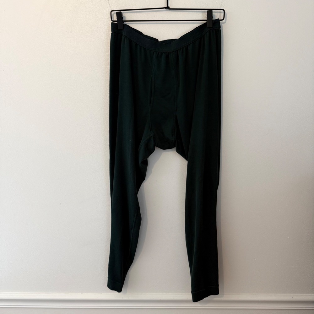 Patagonia Capilene Base Layer Leggings‎ XL Hunter Green Vintage Made in USA